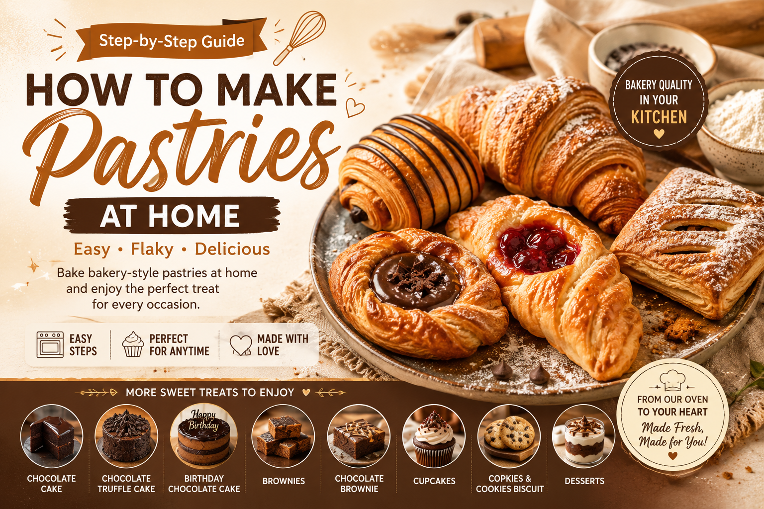 How to Make Homemade Pastries